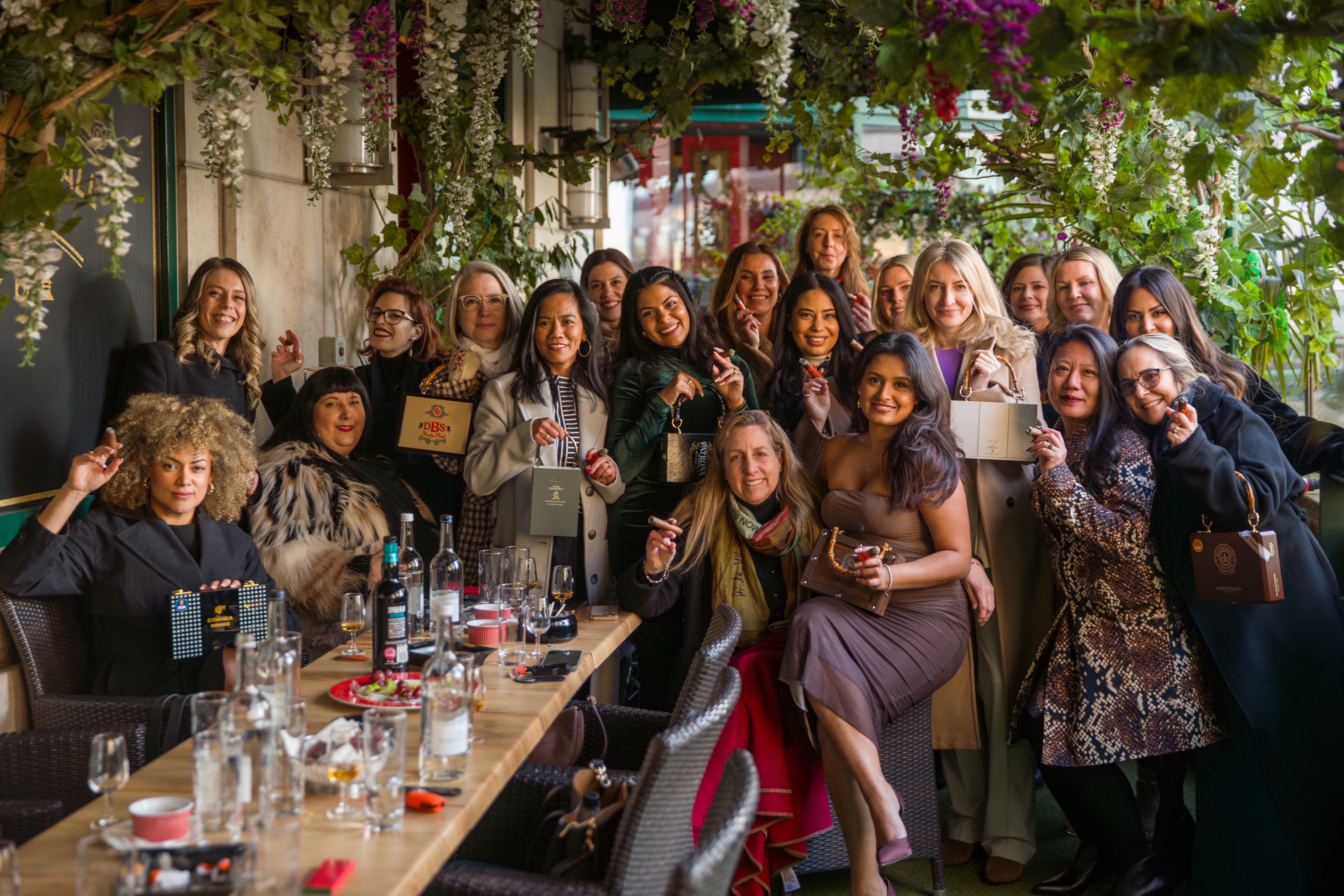 UK  AFICIONADAS FIRST EVENT AT BOISDALE